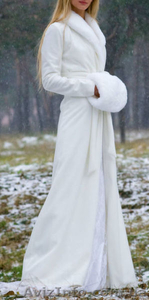 Продам шубку к свадебному наряду б/у  #122216