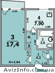 Продам 1к.кв.Салтовское шоссе, 