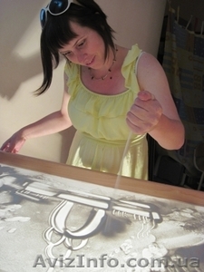 ПЕСОЧНОЕ ШОУ,  ИЗГОТОВЛЕНИЕ ПОЗДРАВИТЕЛЬНОГО И РЕКЛАМНОГО ВИДЕОРОЛИКА #124244