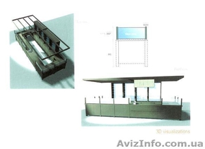 Торговое Оборудование из натурального дерева #127899