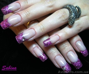 Наращивание ногтей в Харькове, Алексеевка #84958