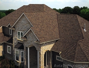 Битумная черепица,  натуральная черепица,  металлочерепица,  водостоки,  утеплители #127650