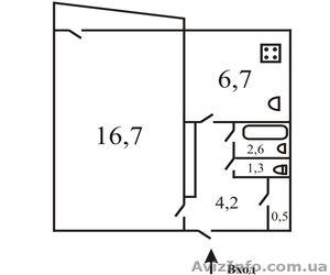 Продам 1 ком квартиру Харьков Горизонт #121074