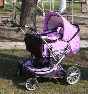 продам коляску для двойни бу #128908