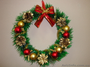 рождественский веночек  #119895