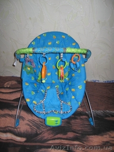 детское кресло,  состояние отличное,  с вибрацыей и музыкой #124712
