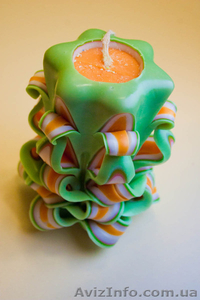 Декоративные,  резные свечи #126312