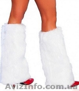 Меховые Гетры Бахилы на ножки #135011