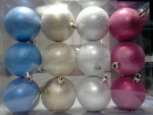 Новогодние украшения (набор 12шт)  #120662