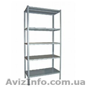 Стеллажи полочные металлические #119660