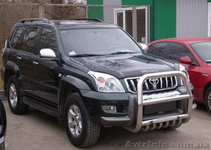 Дуги (кенгурятники) на Toyota Land Cruiser Prado 120. #42204
