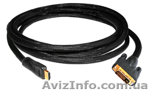 Цифровой кабель HDMI штекер > DVI штекер для удаленных источников,  серия XL #120611