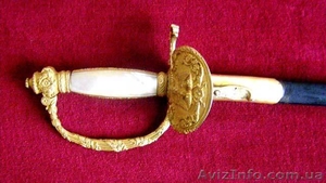 Продам шпагу французскую высших морских чиновников периода Второй Империи #129044