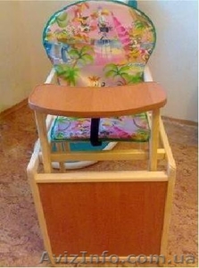 Новый универсальный стульчик для кормления 2в1 #132877