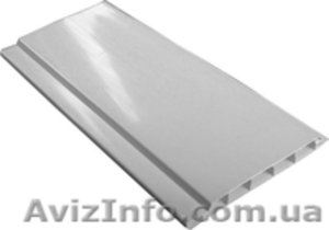 Вагонка пластиковая белая #120487