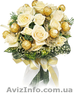 Букеты из конфет ко дню влюбленных и к 8марта #149281