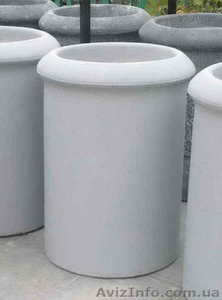 урны для мусора бетонные #145661