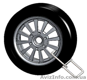 Противоугонное устройство. Блокиратор колеса #145813