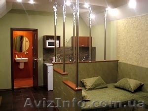 Посуточно,  почасово 1-км. кв. м ЮЖД,   #150222