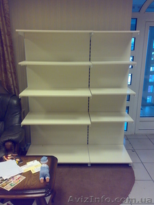 Продам пристенные стеллажи 5 шт. Для торгового зала. #154160