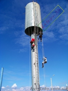 Покраска стен, металлоконструкций, фасадов, ангаров, цистерн, цехов.Харьков #156036