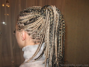 КОСИЧКИ. ВСЕ ВИДЫ ПЛЕТЕНИЯ: АФРО,  ФРАНЦУЗСКИЕ,  ФРЕНЧИ,  КОЛОСКИ,  ПОЛУКОЛОСКИ,   #151166