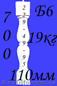 Бетонные изделия. Элементы балюстрады: #154502