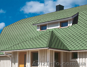Черепица битумная «TEGOLA»,  «IKO»,  «NORDLAND»,  «AQUAIZOL» #147257