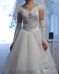 свадебное платье продам не дорого,  прокат #135501