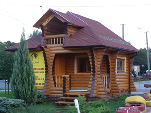 Деревянная баня. #149622