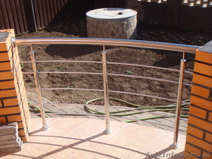 Перила нержавеющие #140593