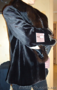 Элитный норковый полушубок #138686