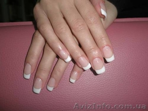Наращивание ногтей гелем. #156600