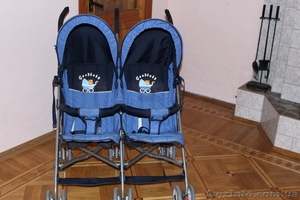 Продам коляску-трость б/у фирмы Geoby для двойни #145054