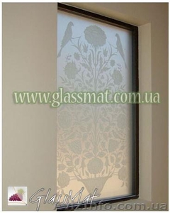 Обработка стекла матирующей пастой Glassmat #154143