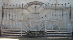 Кованный забор секционный #137678