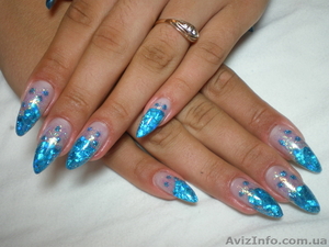 Професиональное наращивание ногтей #147660