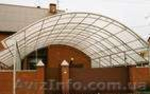  Сотовый поликарбонат автонавес кровля #150977