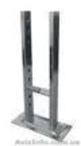 Кронштейн напольный для крепления алюминиевого радиатора. #152821