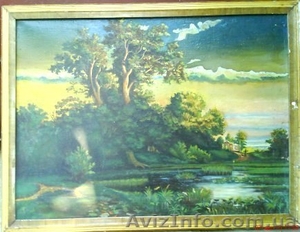 Картина «Сельский пейзаж»  #142408