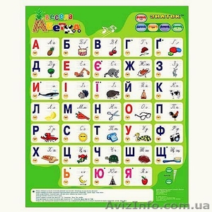 Говорящая азбука - ЗНАТОК - Весела абетка (украинский язык) #145367