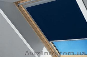 Рулонные шторы-жалюзи  для мансардных окон любого типа ,  весь Крым. #143439