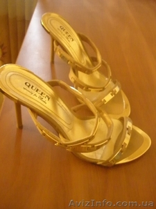 Золотые босоножки #147538