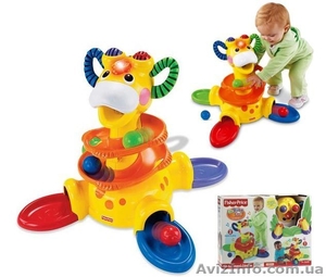 Игровая стойка - Веселый жираф от Fisher-Price #149189