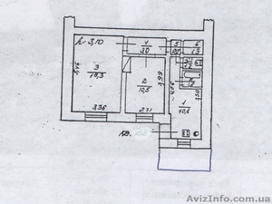 Продам 2-х ком. квартиру на ул.Канатной. #173654