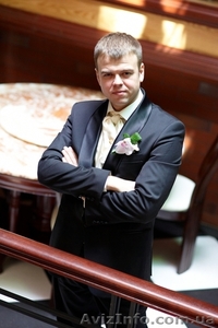 Мужской смокинг черного цвета #172184