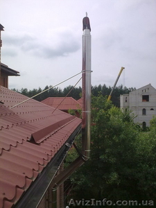 Кровельные работы и материалы. Дымоходы. #177307