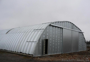 Ангар арочный 18х50м бескаркасный продам #174387