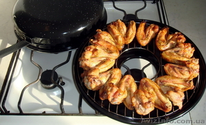 Чудо-гриль. Сковорода-гриль на газ (новый) #176721