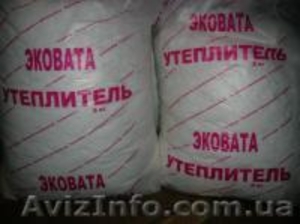 Целлюлозный  утеплитель Эковата.  Теплозвукоизоляция. #23697